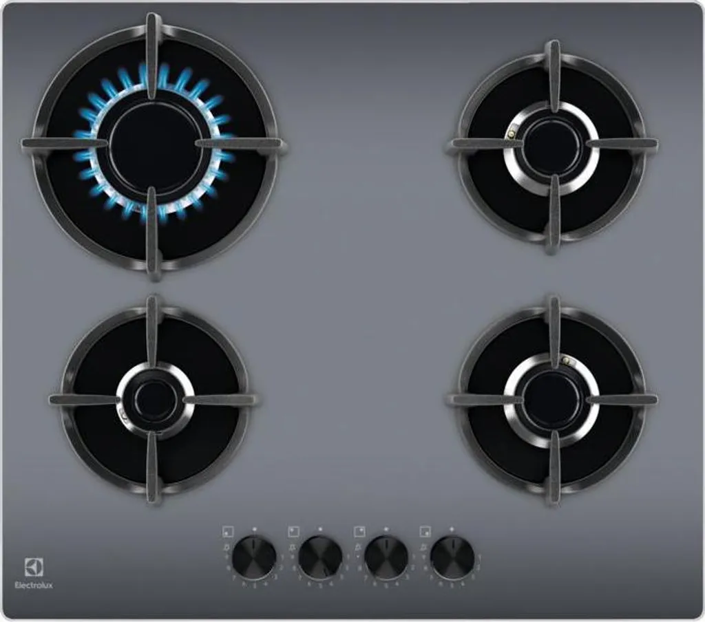 Electrolux EGG64272M Integrated Mirror 59 cm Gas Hob 4 Zone(s)