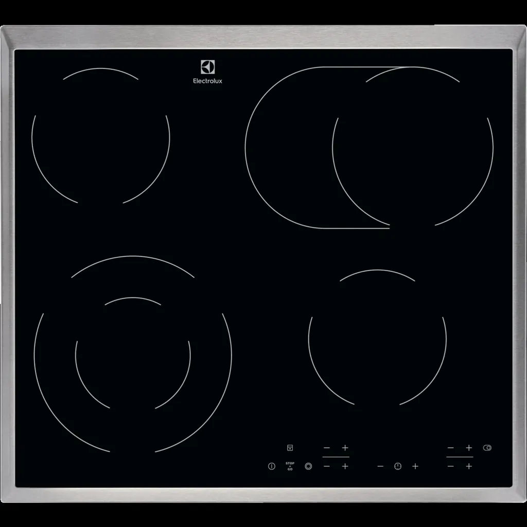 Electrolux EHF6346XOK Black Built-in Ceramic 4 Zone(s)
