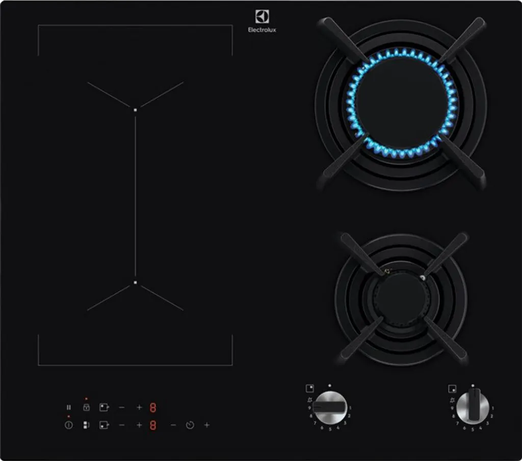 ELECTROLUX KDI641723K Gas Induction Hob