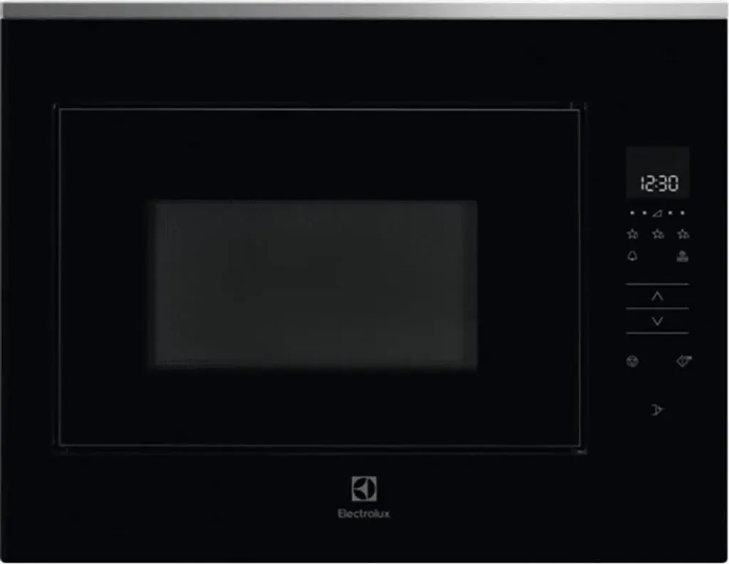 Electrolux KMFE264TEX Black, Stainless Steel Solo Microwave Built-in 26 L 900 W
