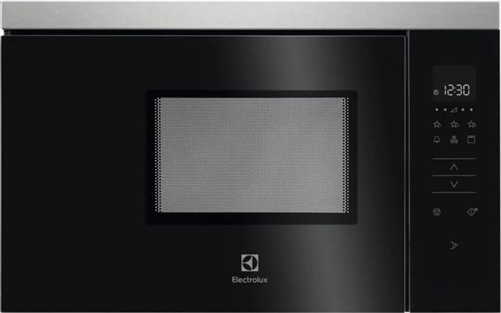 Electrolux MQ818GXE Microwave Oven, Black, Stainless Steel, Integrated Microwave with Grill, 17 l, 800 W
