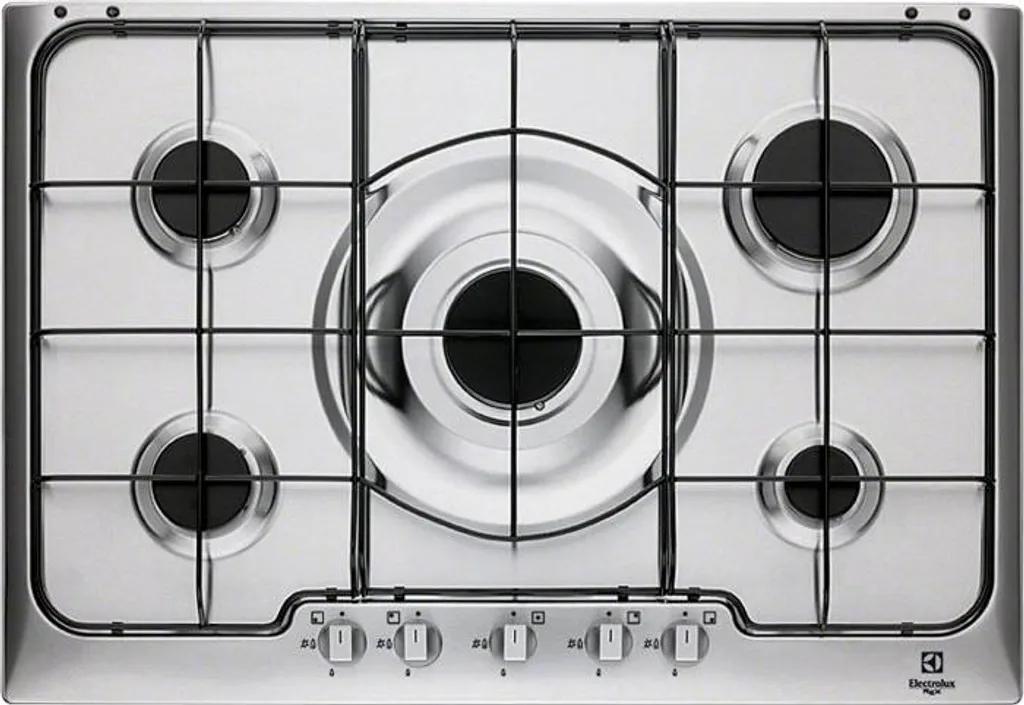 Electrolux PX750XV Cooktop Stainless Steel Integrated Gas 5 Burners