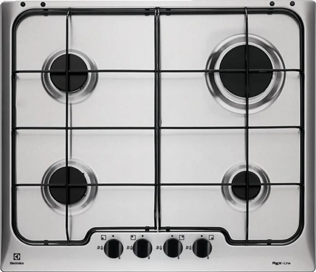 Electrolux RGG6242OOX Stainless Steel Built-in 59 cm Gas 4 Burner