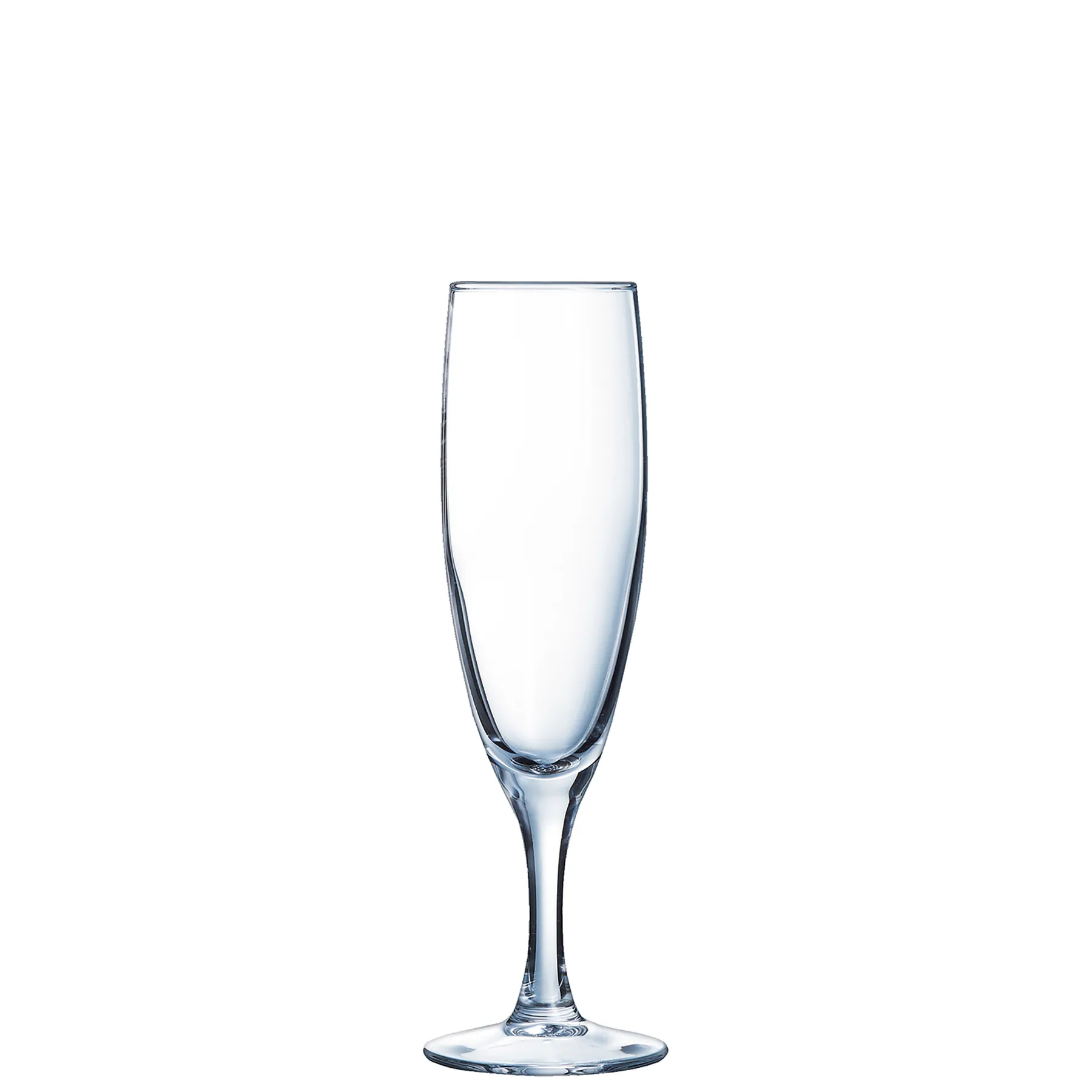 Elegance: Champagne flute 13 cl, capacity: 130 ml, diameter: 47 mm, height: 179 mm, 48 sets