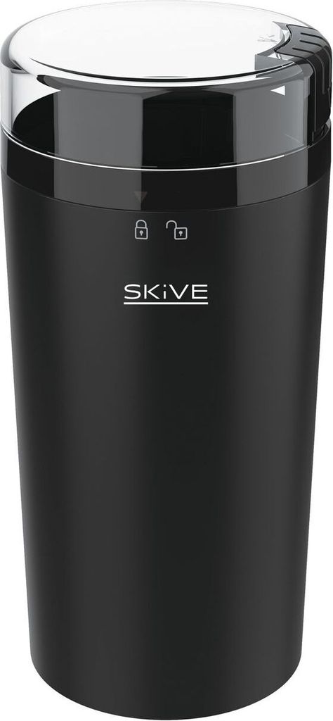 BURI Electric coffee grinder, coffee bean mill, coffee bean grinding machine, black