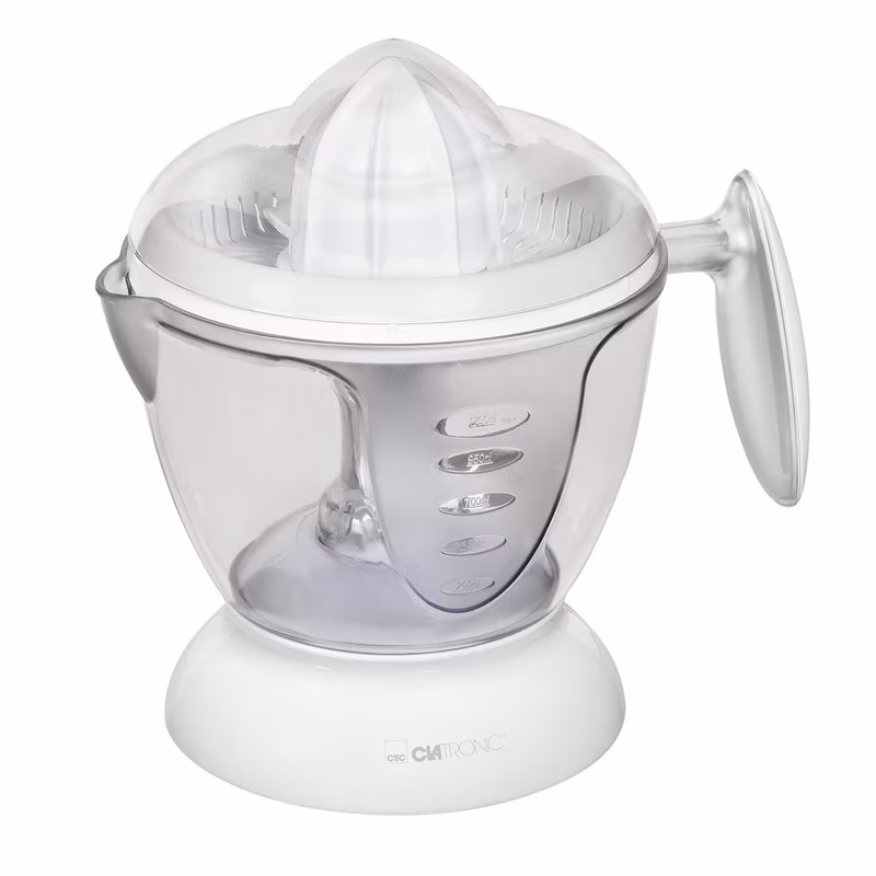 Clatronic ZP 3066 White Electric Citrus Juicer for Non-Intensive Use