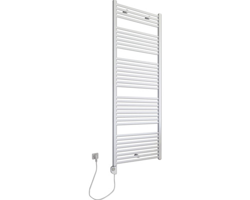 Electric towel warmer SCHULTE Turbo heating rod left 60 x 169.5 cm 900 W with heating rod 3 adjustable white