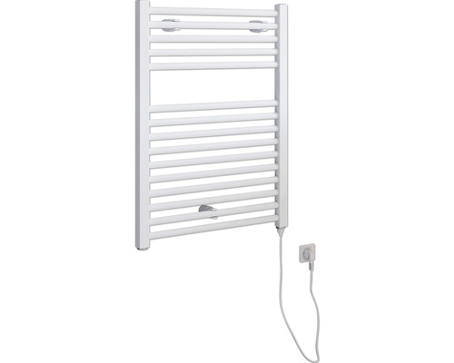 Electric towel warmer SCHULTE Turbo heating element right 50 x 69.5 cm 300 W with Schuko plug white