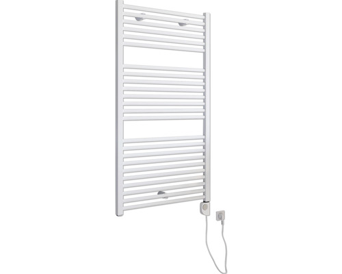 Electric towel warmer SCHULTE Turbo heating element right 60 x 113.5 cm 300 W with heating element 3 adjustable white