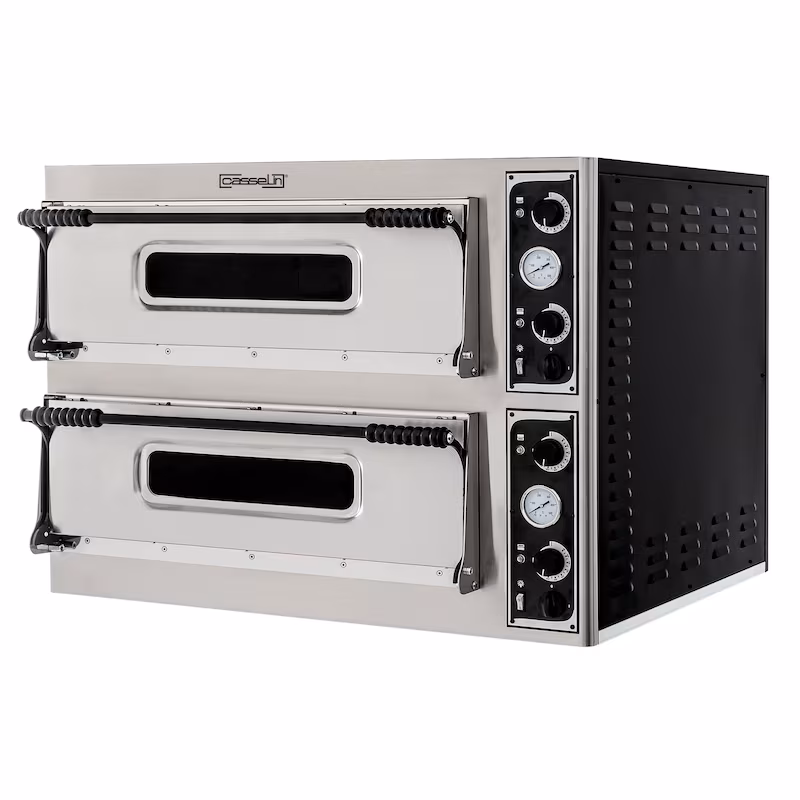 Electric pizza oven 2x4 pizzas 35cm CFRPE2435 Casselin