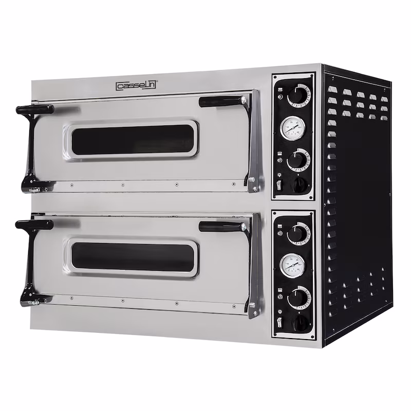 Electric pizza oven 2x4 pizzas 40cm CFRPE2440 Casselin
