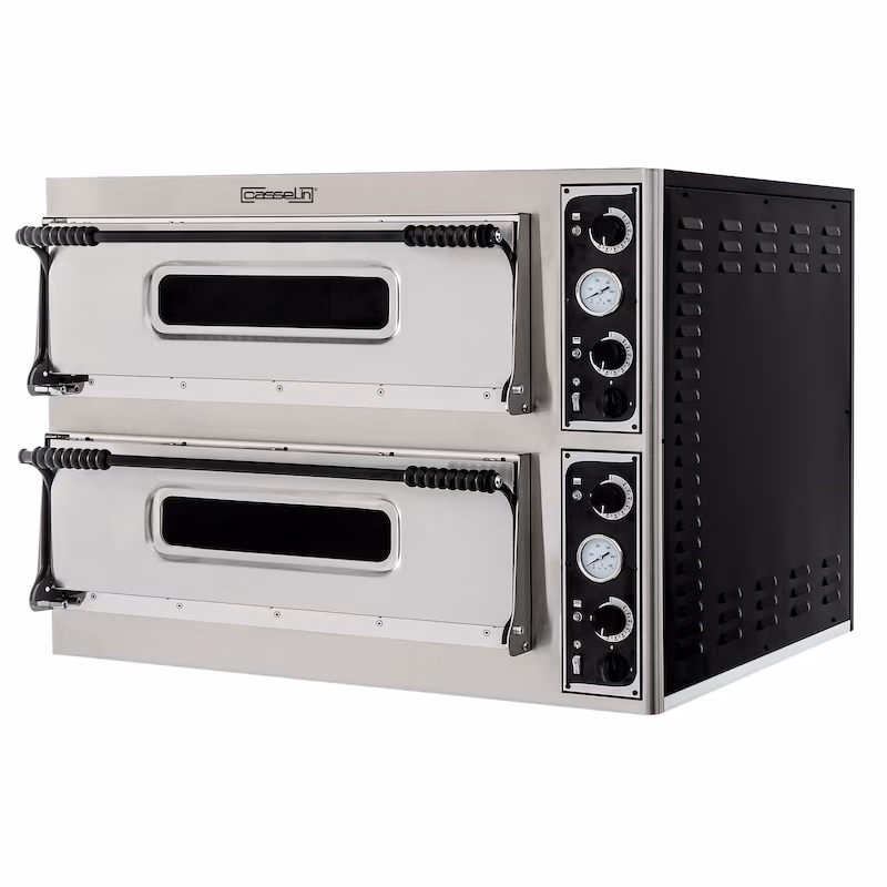 Electric pizza oven 2x6 pizzas 35cm CFRPE2635 Casselin