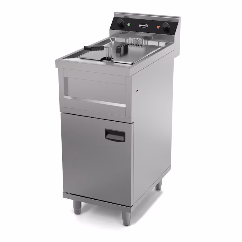 Electric fish fryer 1x12L 9kW