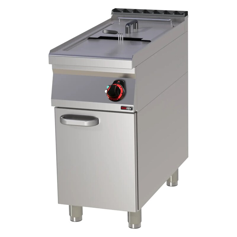 Electric deep fryer, freestanding or built-in, 17 liters, 400x900x900mm, 13.5 kW