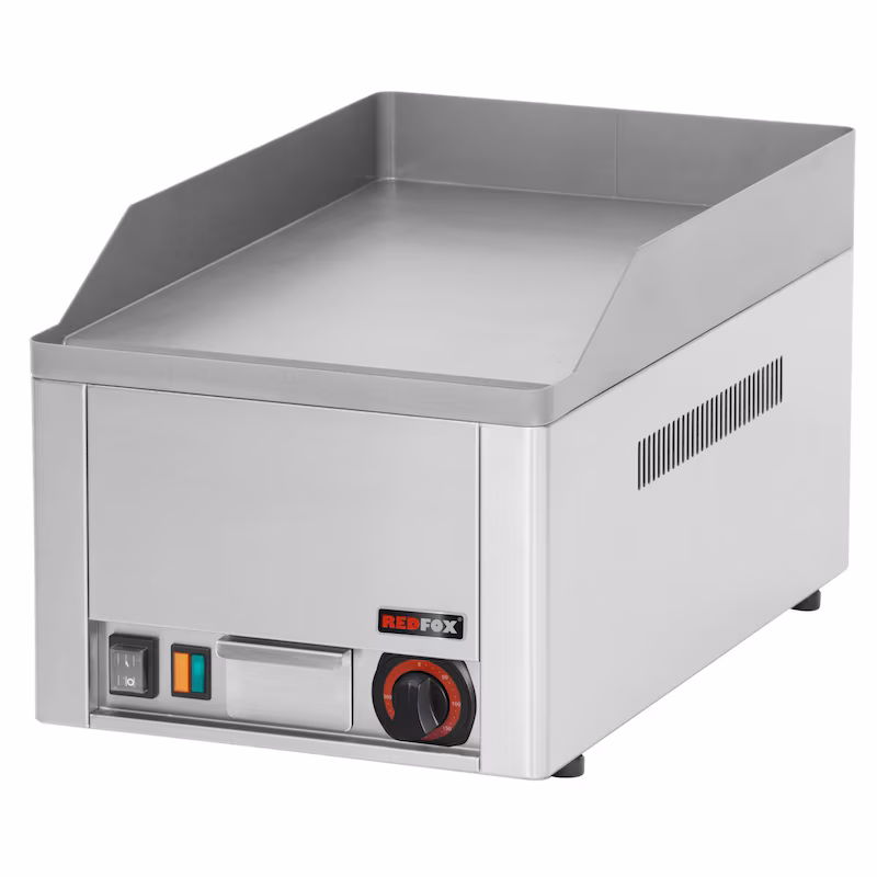 Electric griddle plate 3 kW 50°C to 300°C