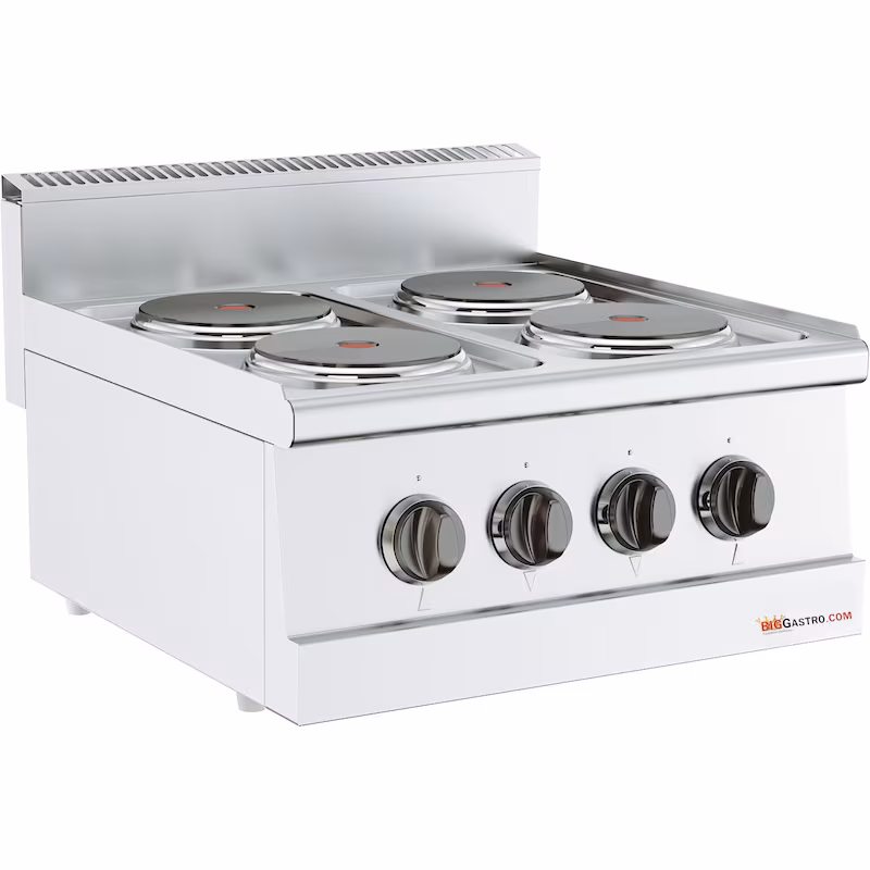 Electric stove - 4 burners - 7.4 kW