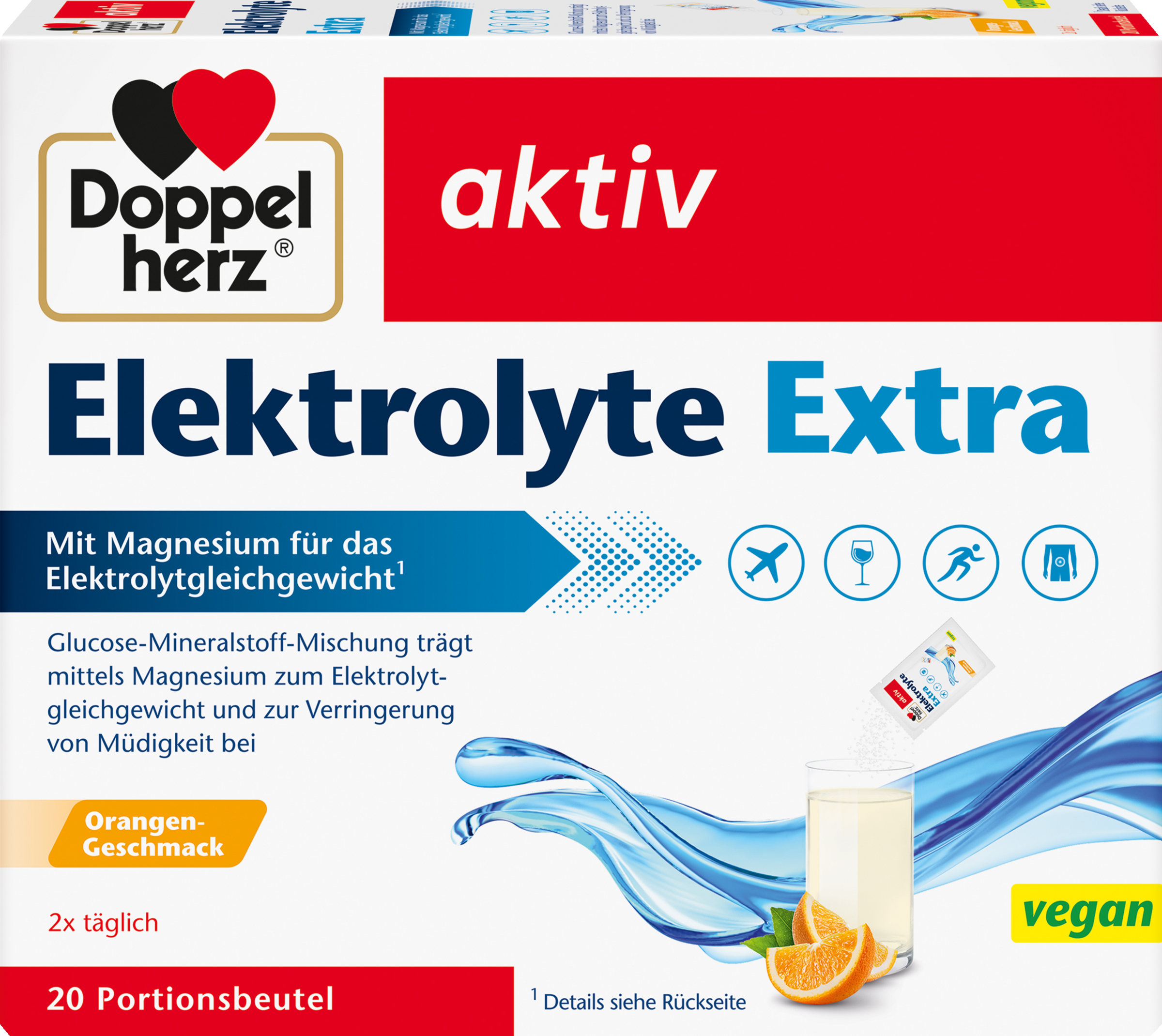 Doppelherz Electrolytes Extra Direct 20 sachets