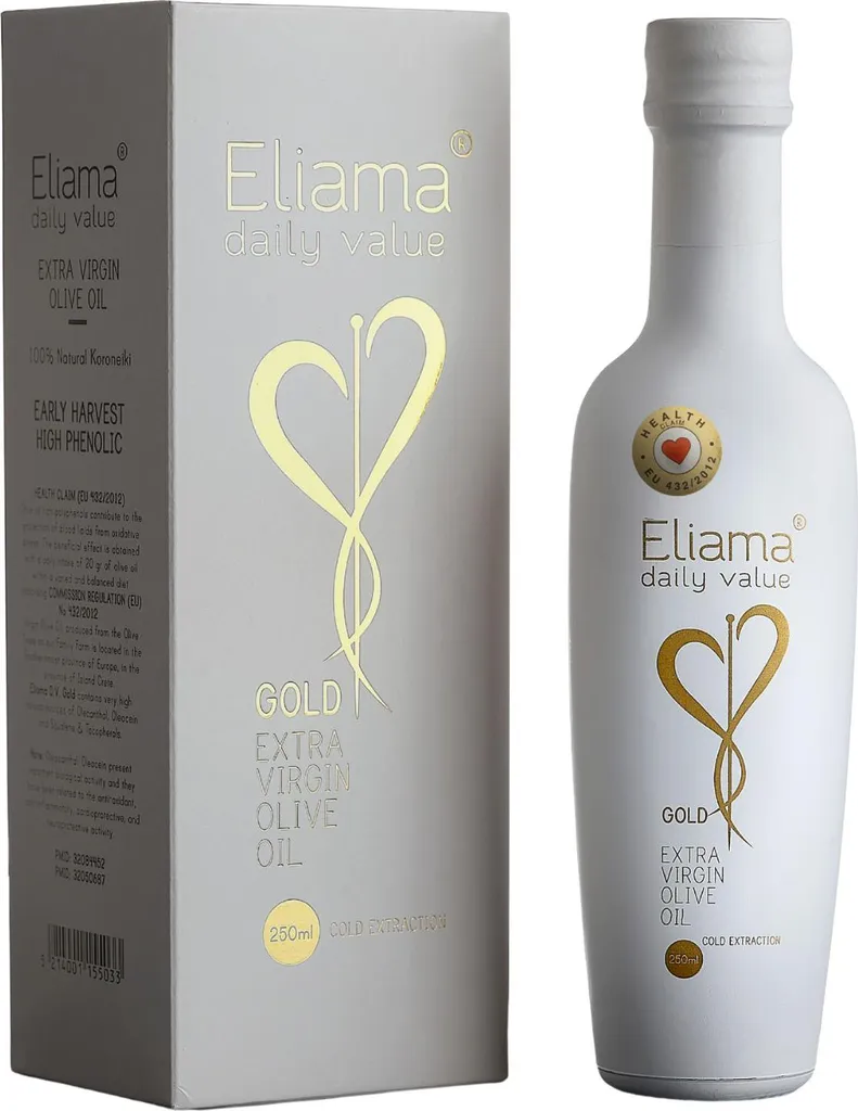 Eliama Olive Oil 250ml Daily Value Gold Extra Virgin Olive Oil Exquisite Golden Choice 250 ml