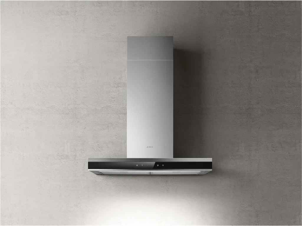 Elica Adéle wall-mounted extractor hood, 90 cm, stainless steel