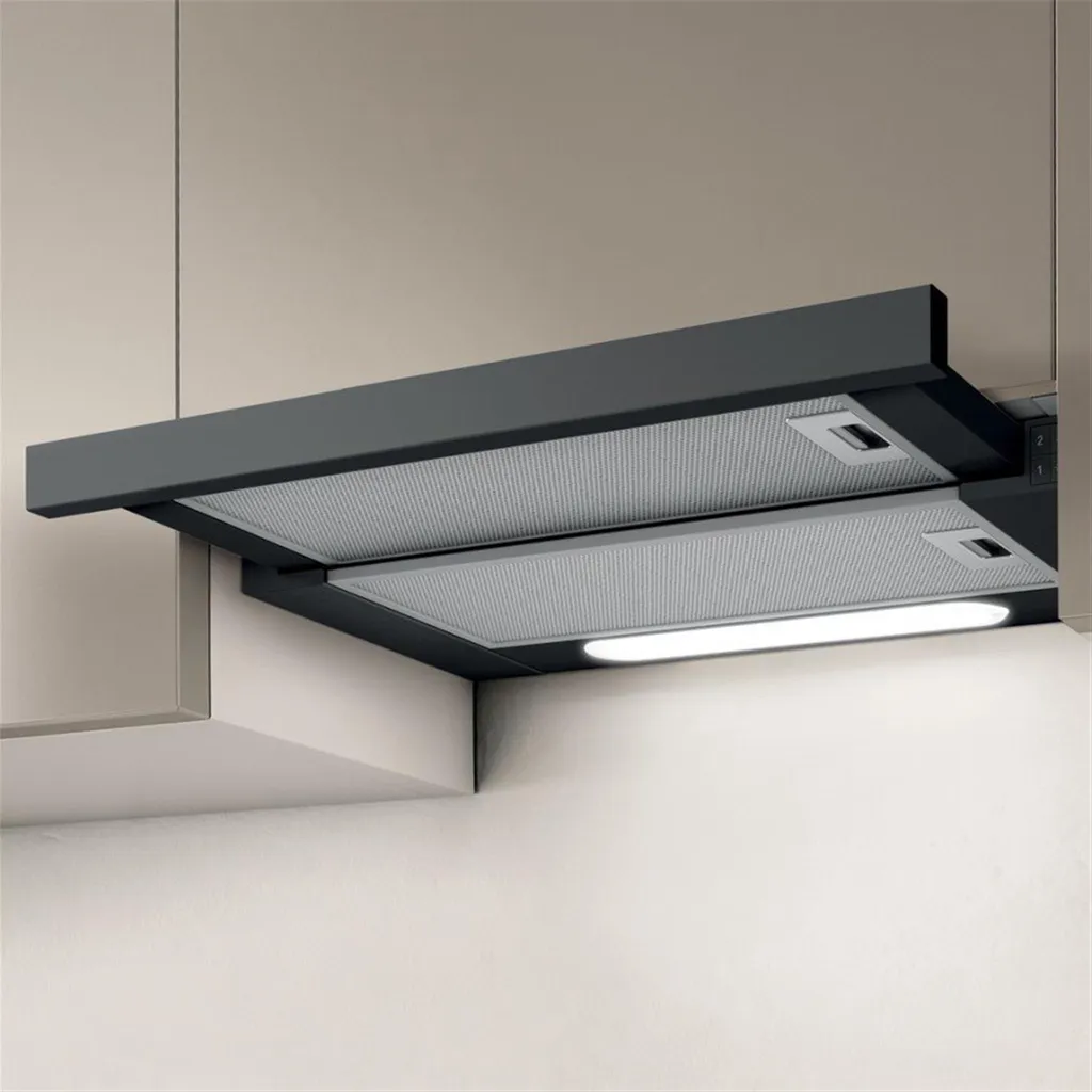 Elica Elite 14 LUX 50 BL Semi built-in (pull out) Black 304 m³/h