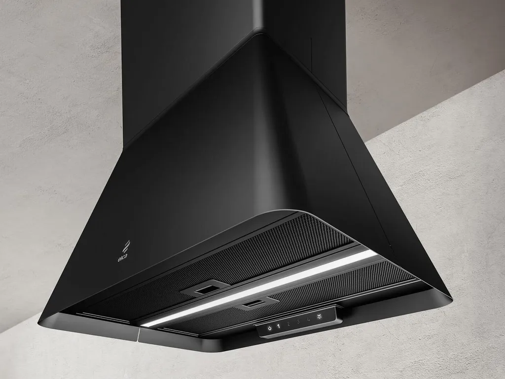 Elica Ikona PRF0164784 Island Hood 60 cm Black Matt
