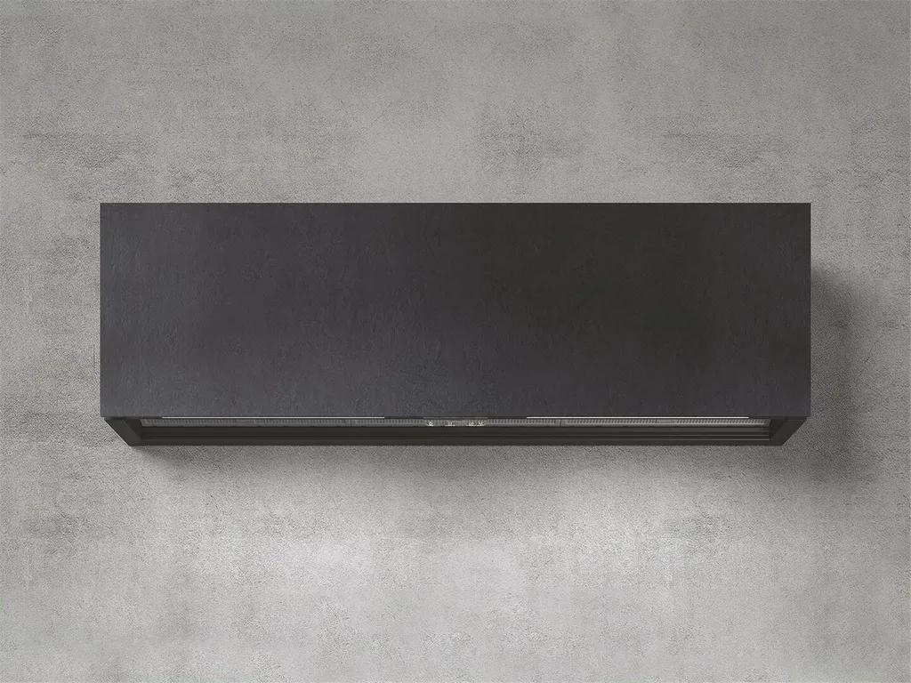 Elica Rules Dekton® PRF0163754 Wall-mounted extractor hood 90 cm Anthracite