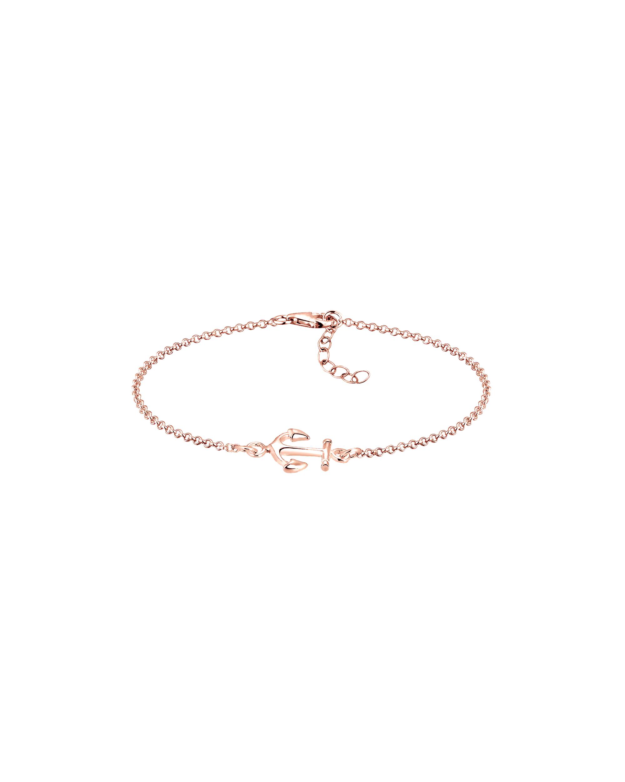 Elli bracelet anchor maritime sailor trend symbol 925 silver