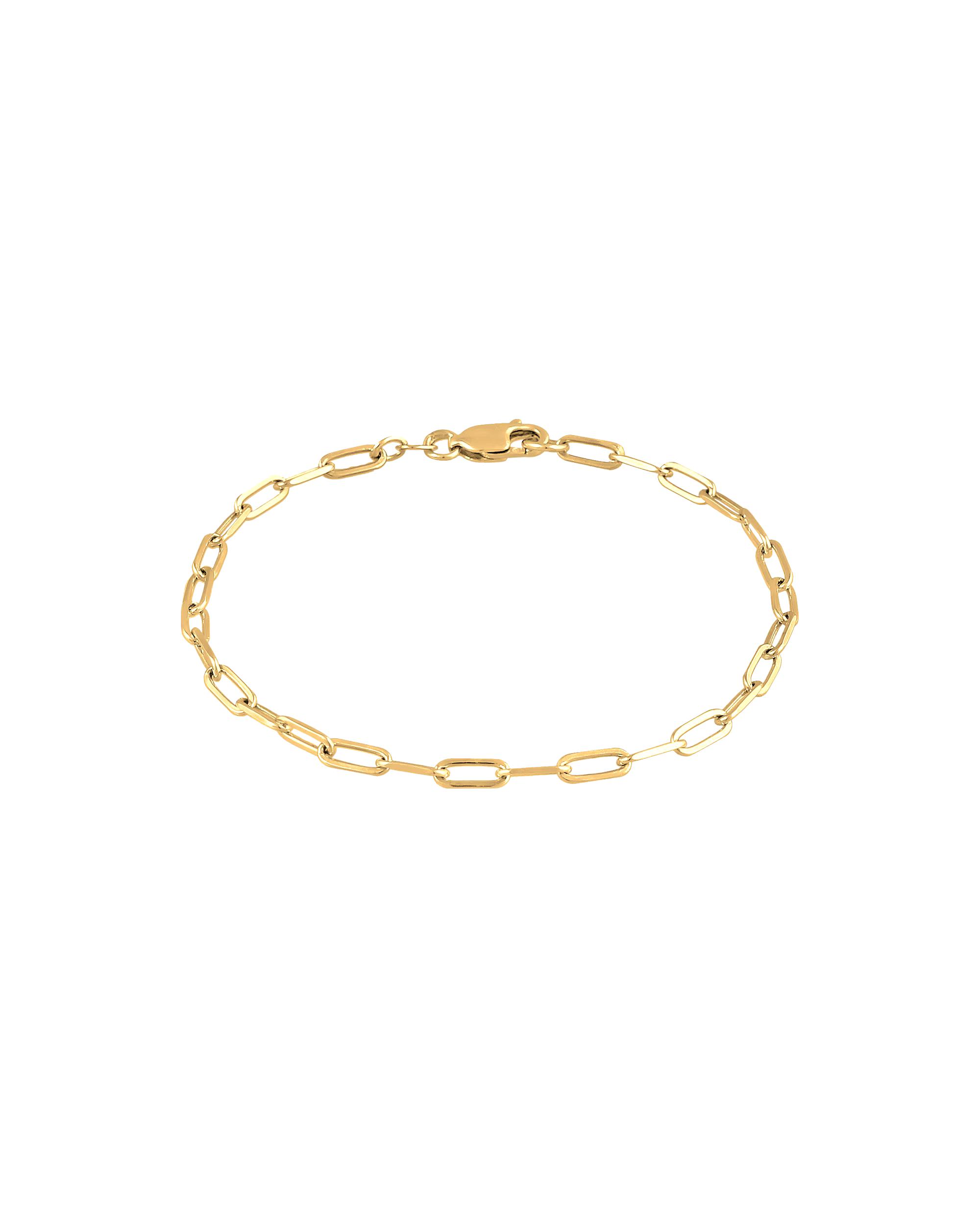 Elli bracelet links oval basic chunky chains look 925 silver