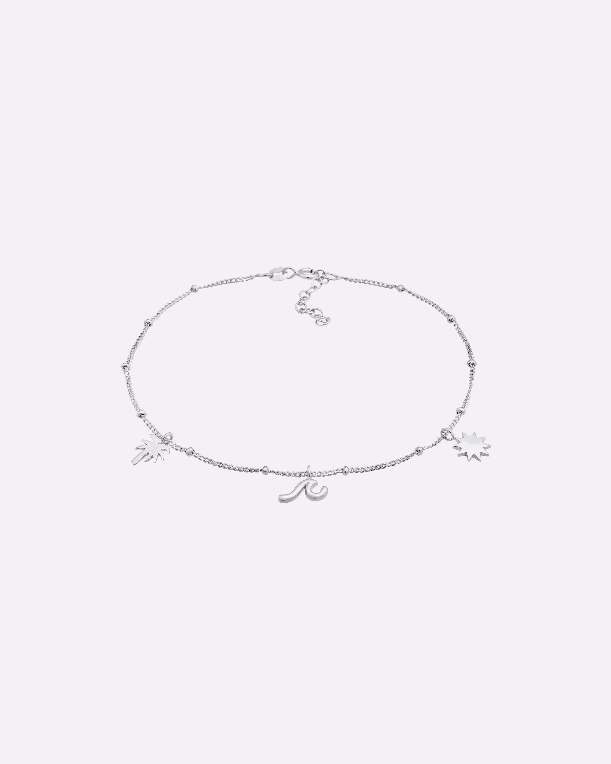 Elli Bracelet Palm Tree Boho Beach Summer 925 Silver