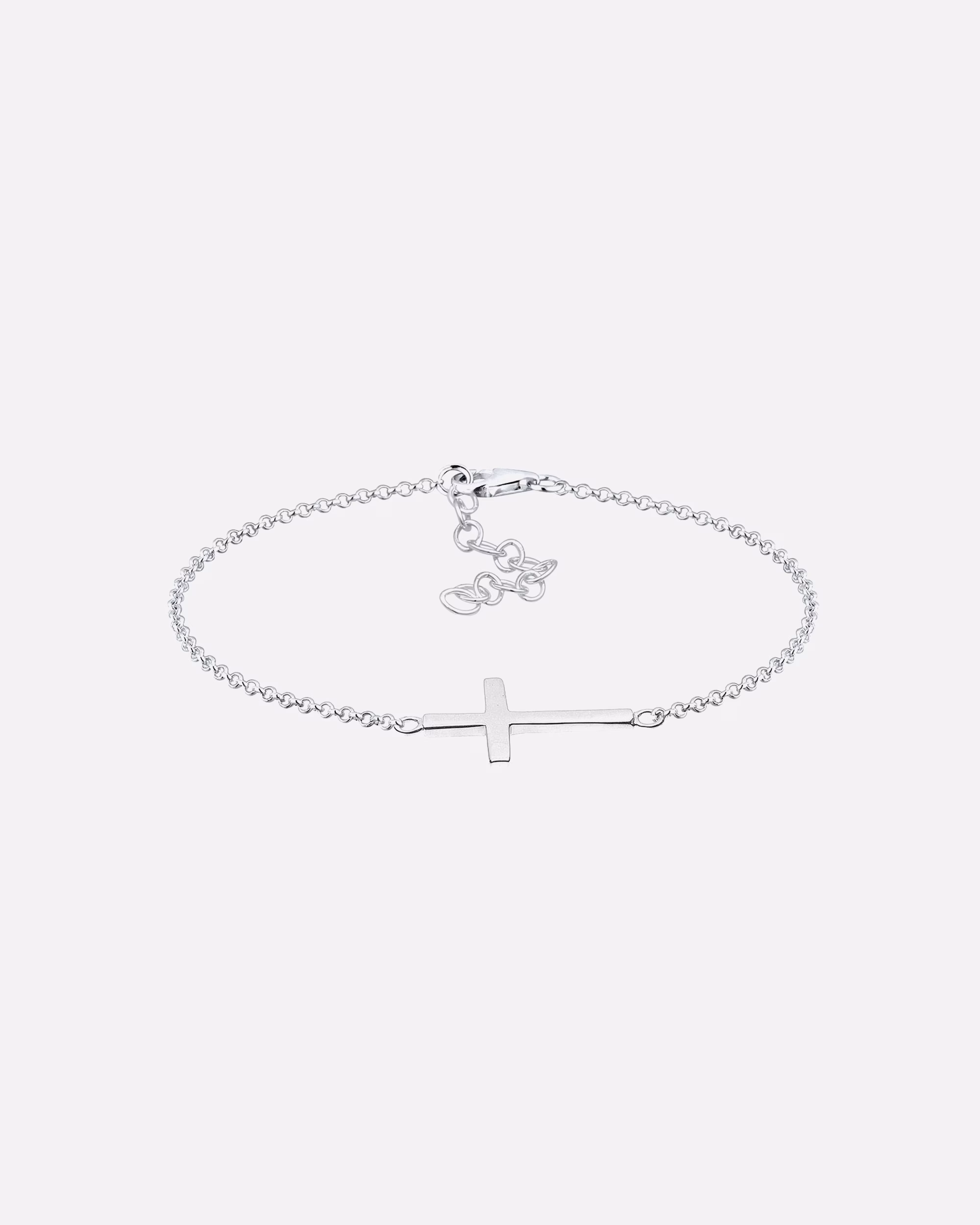 Elli Bracelet Symbol Religion Cross Filigree Trend 925 Silver