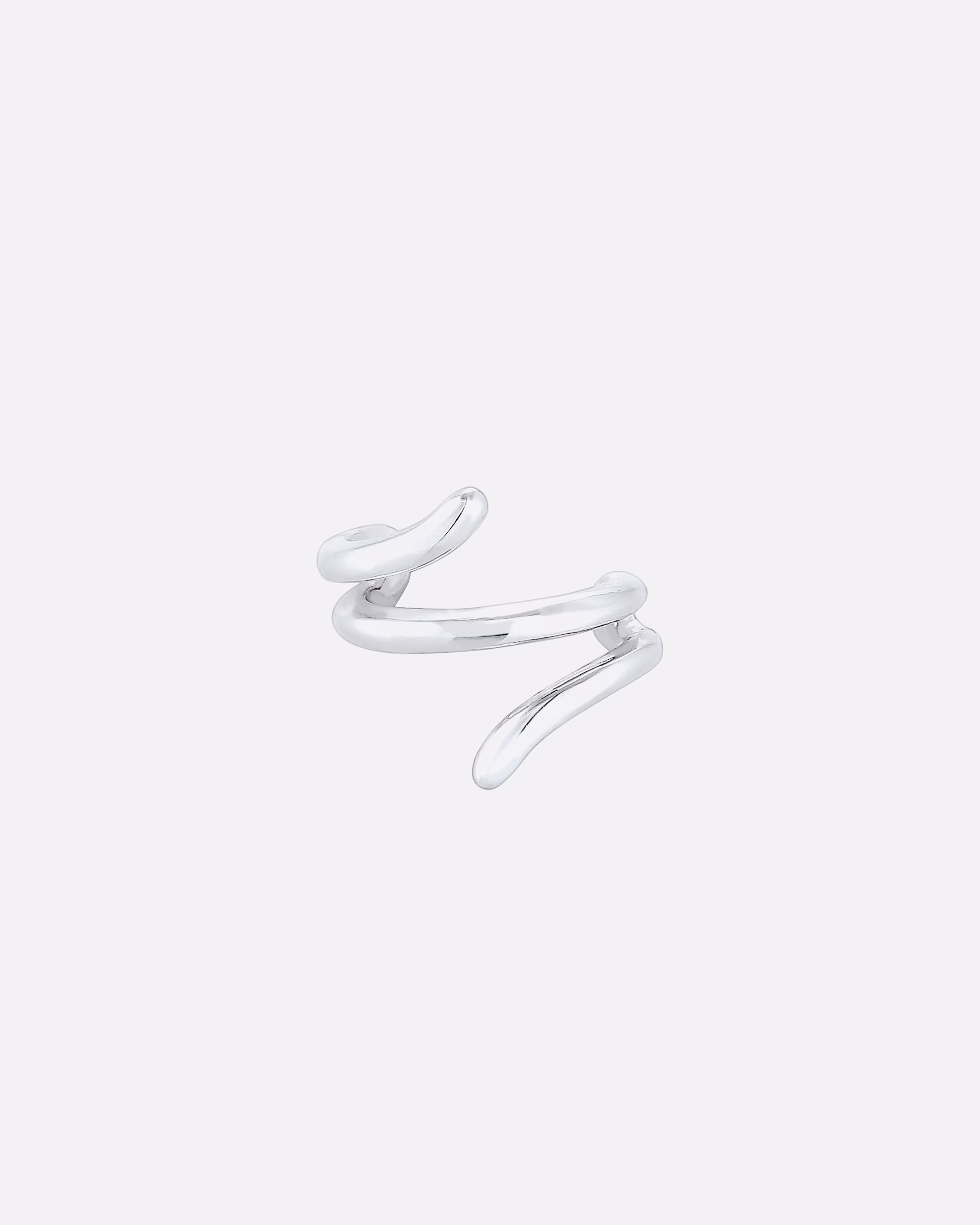 Elli Ear Cuff Earcuff Ear Cuff Geo Basic Minimal 925 Silver