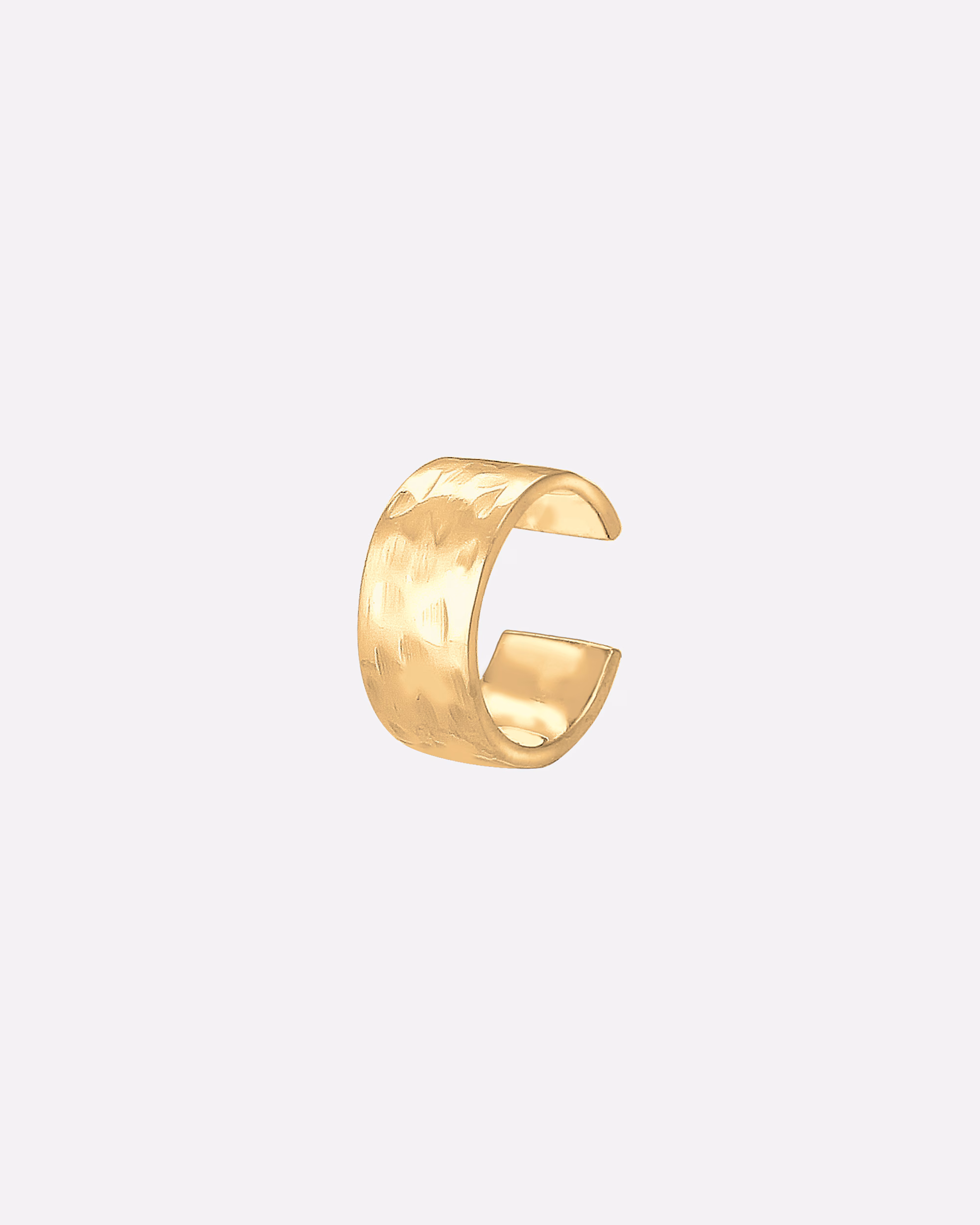 Elli Earring Basic Single Earcuff Blogger Trend 925 Silver