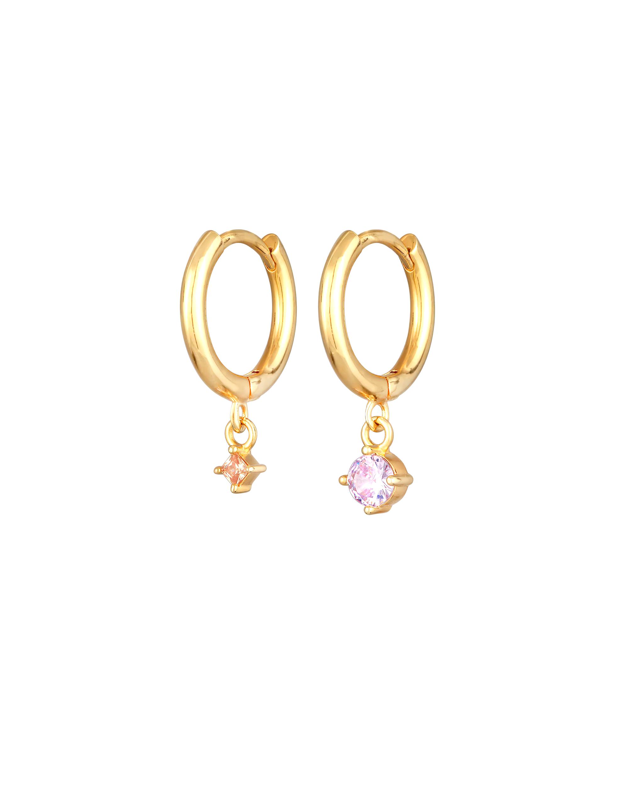 Elli earring hoop earrings women's crystal pendant