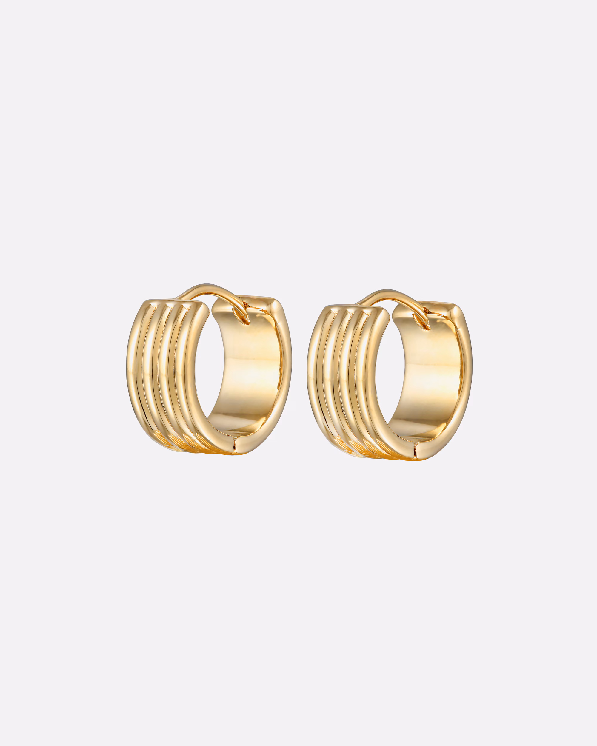 Elli earring hoop earrings groove structure