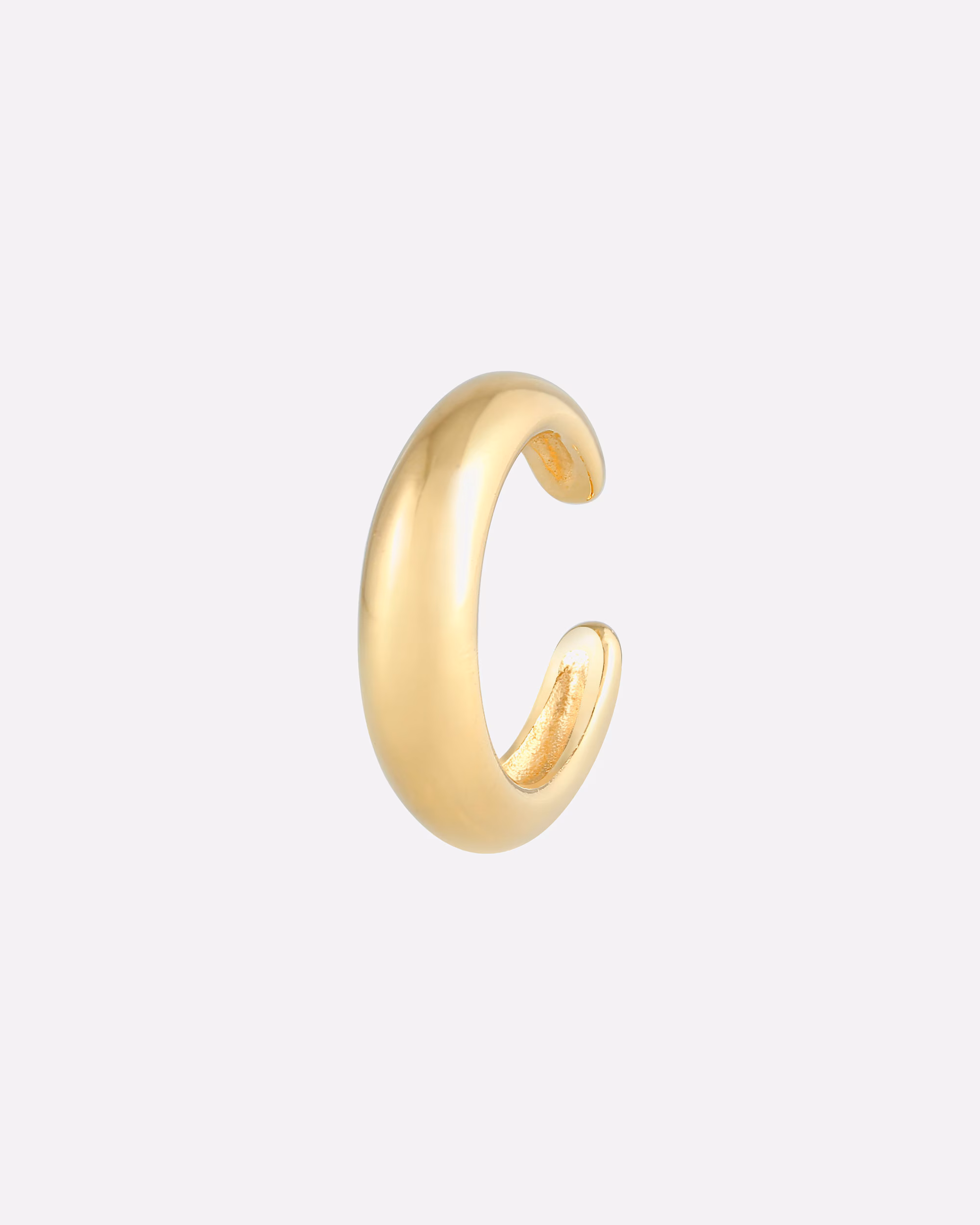 Elli Earring Earcuff Single Striking Basic Look 925 Silver