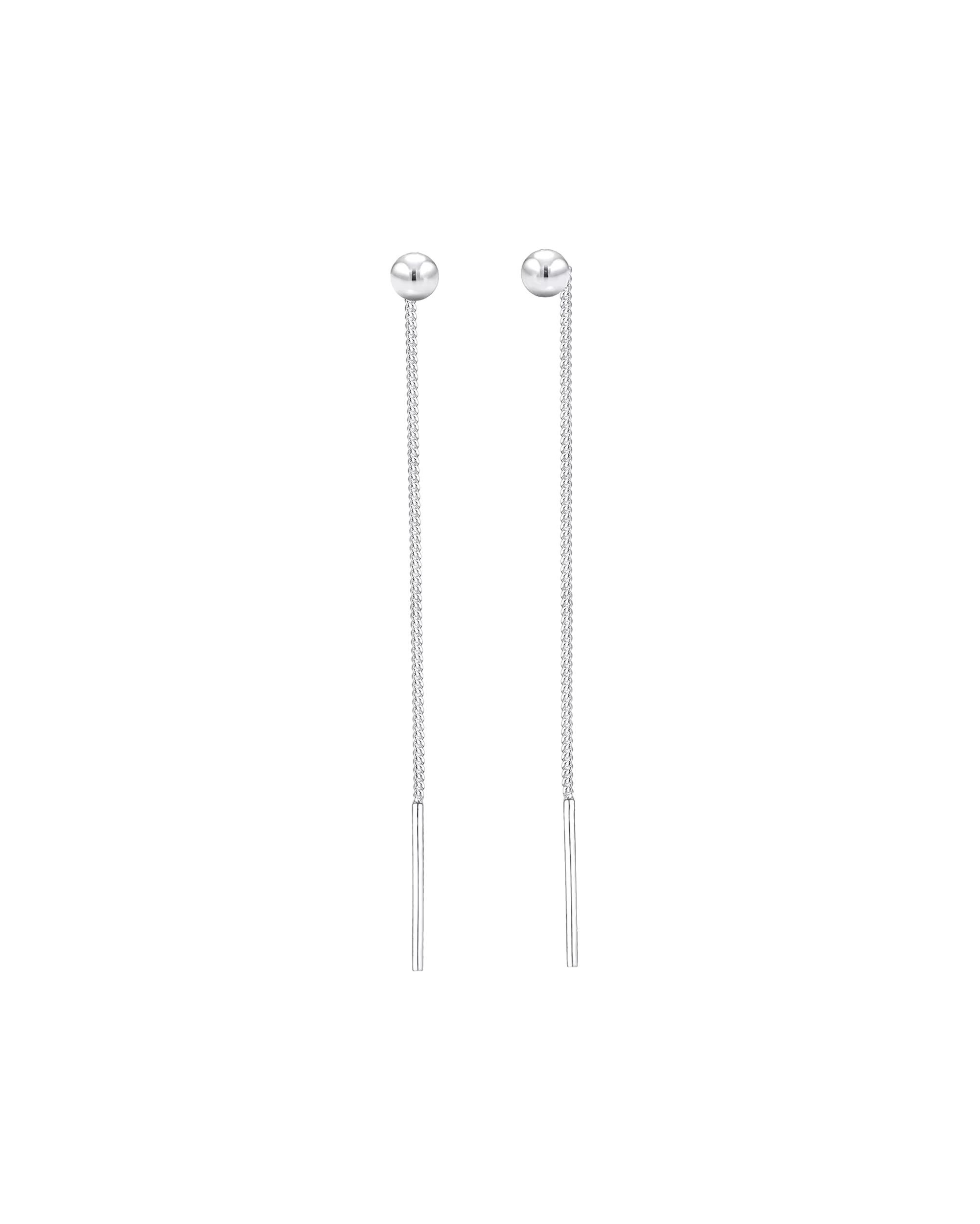 Elli Earring Hanger Geo Ball Basic Pull Through 925 Silver