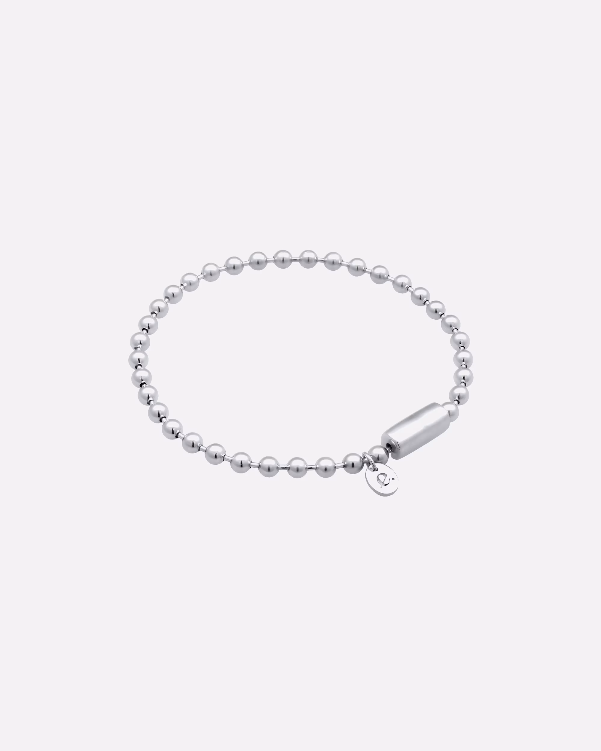 Elli PREMIUM bracelet ball chain 925 sterling silver rhodium plated