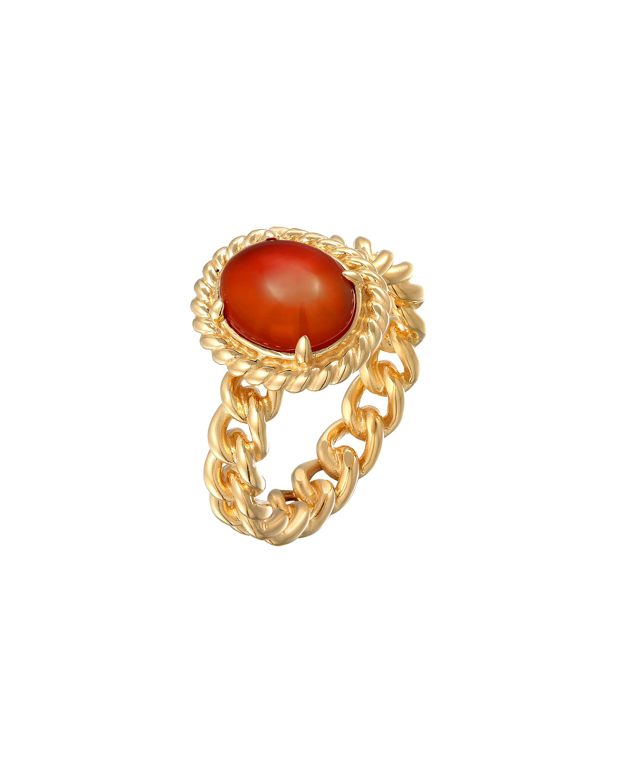 Elli PREMIUM ring solitaire gemstone classic 925 silver