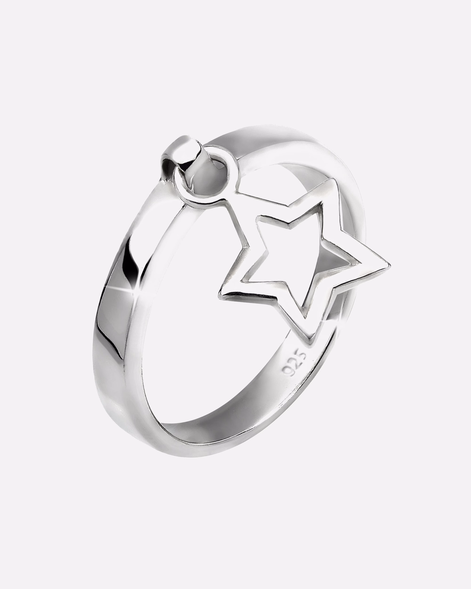 Elli ring star pendant 925 sterling silver gift idea