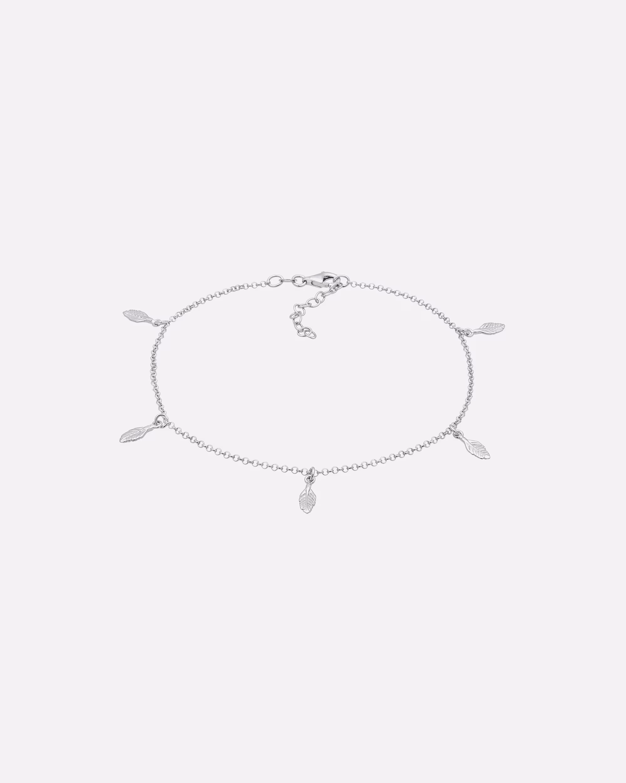 Elli Jewelry Boho Feather 925 Sterling Silver