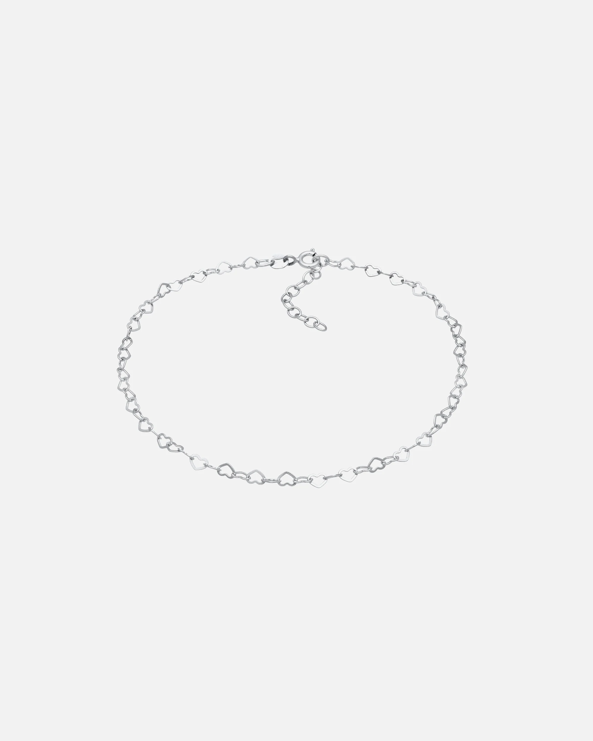 Elli Jewelry Heart Cut Out Modern Romantic 925 Silver