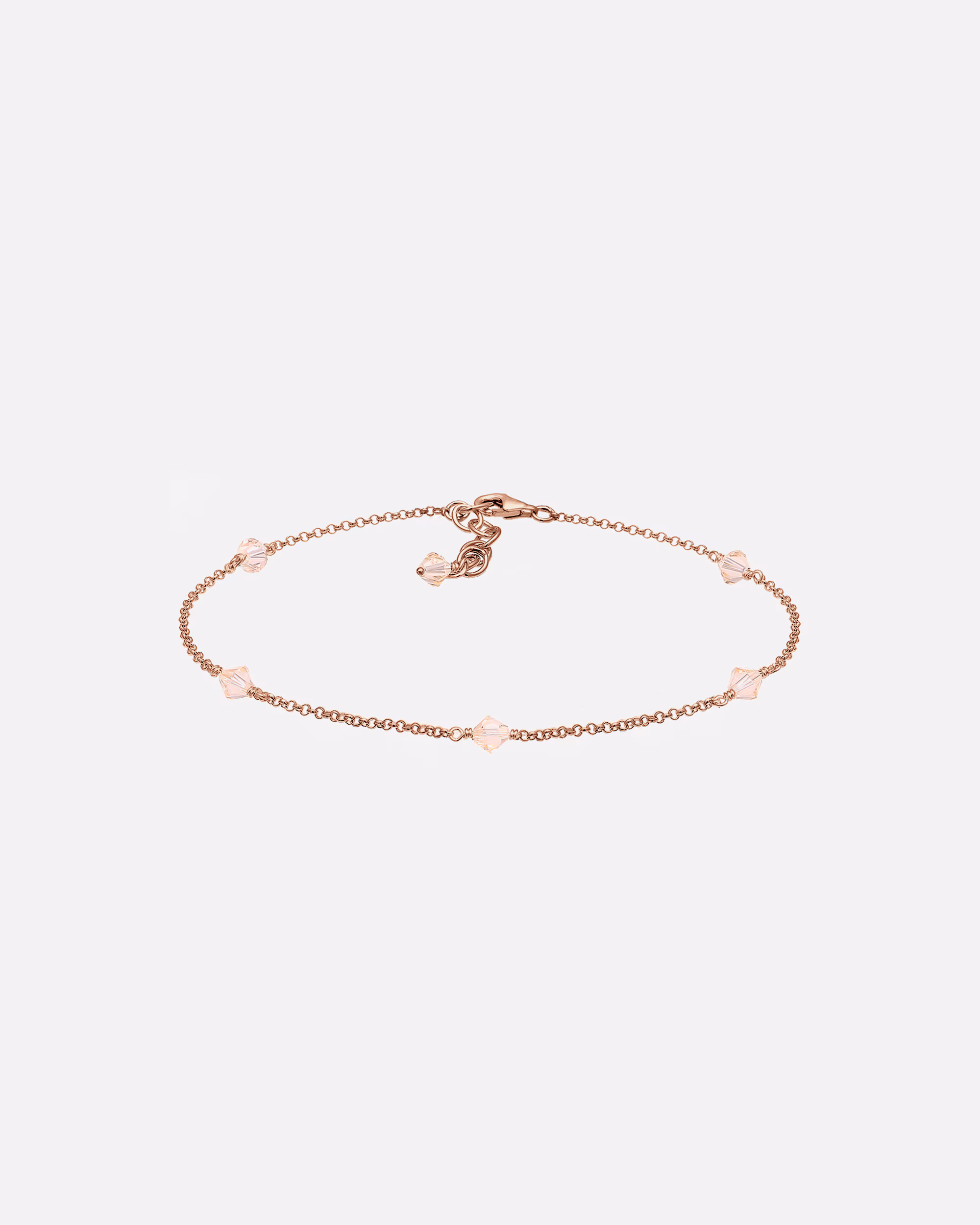 Elli jewelry crystals rose gold plated