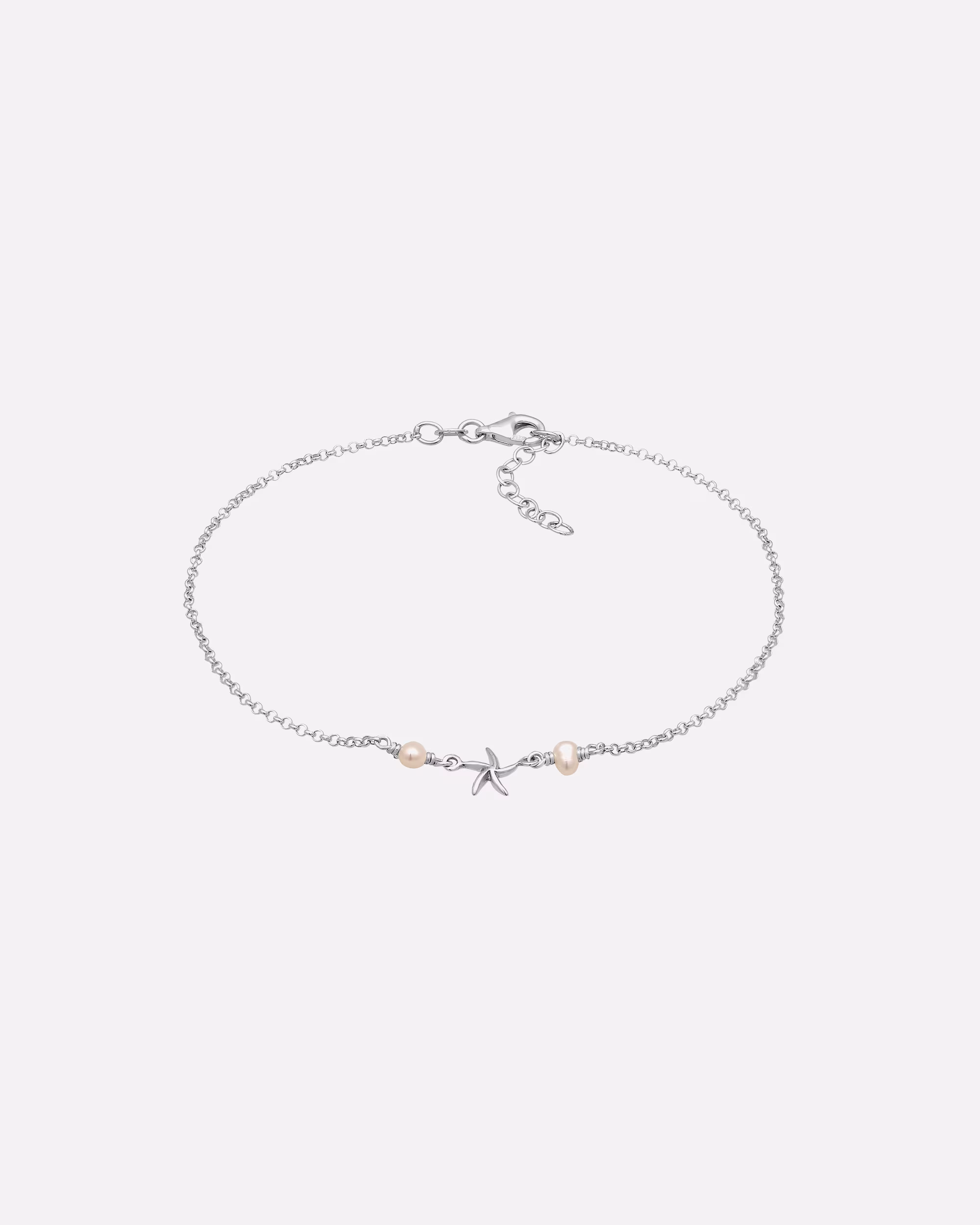 Elli Jewelry Starfish Pearl Maritim Beach 925 Silver
