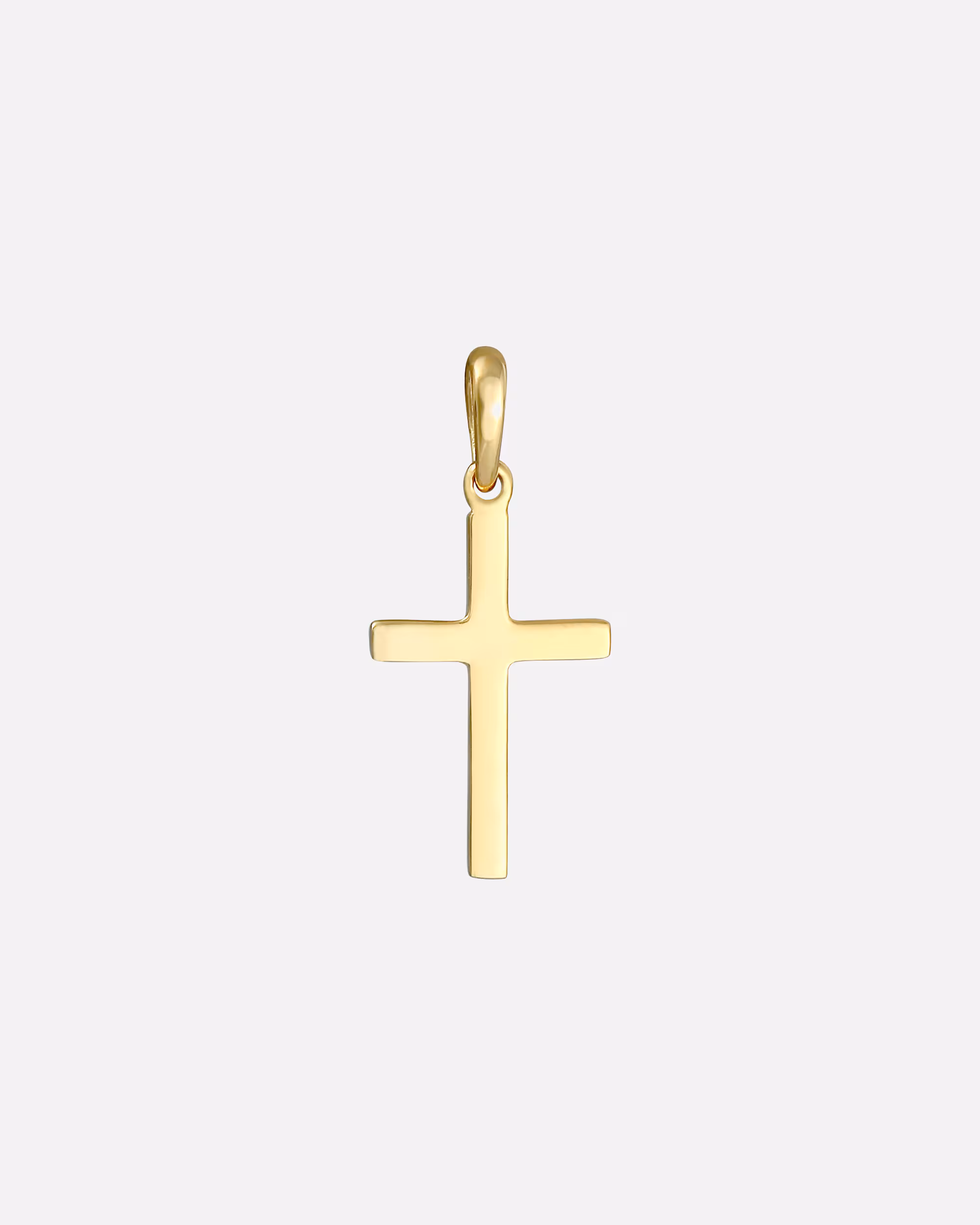 Elli jewelry pendant cross simple faith religion 925 silver