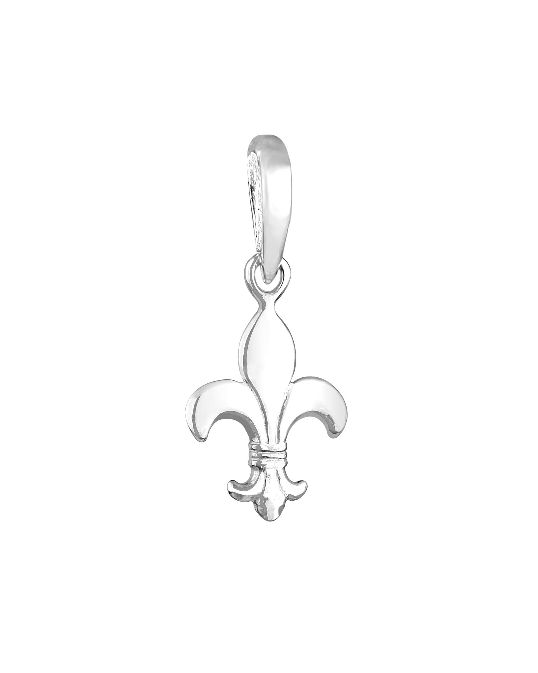Elli jewelry pendant iris Fleur de Lis 925 sterling silver