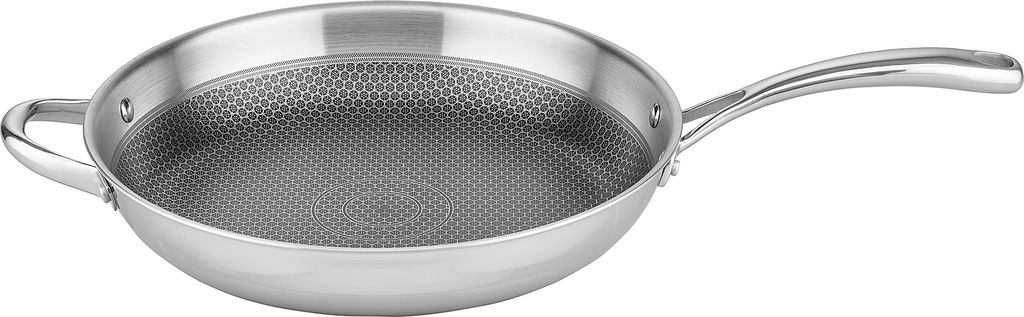 ELO Frying Pan Relief Ø32cm with Helper Handle Stainless Steel