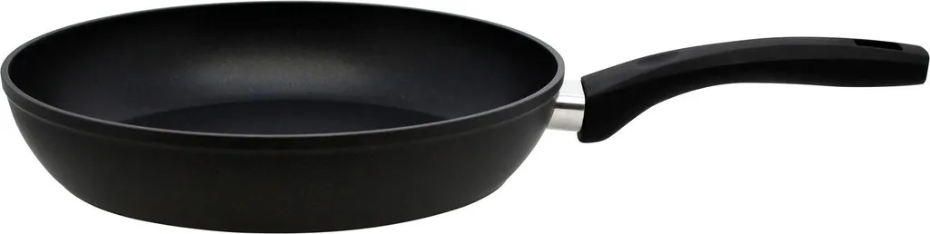 ELO Steelware Lukullus - Frying pan, round, black, aluminum, 1.3 l, ceramic, gas, halogen, induction, 24 cm