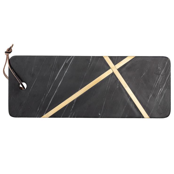 Bloomingville Elsi Marble Cutting Board 15.5 X 40.5 Cm