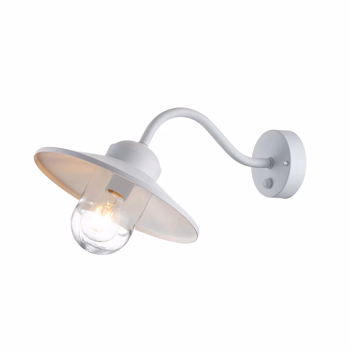 Elstead Lighting Outdoor Wall Light Klampenborg 42/27.5/25.5 cm, White