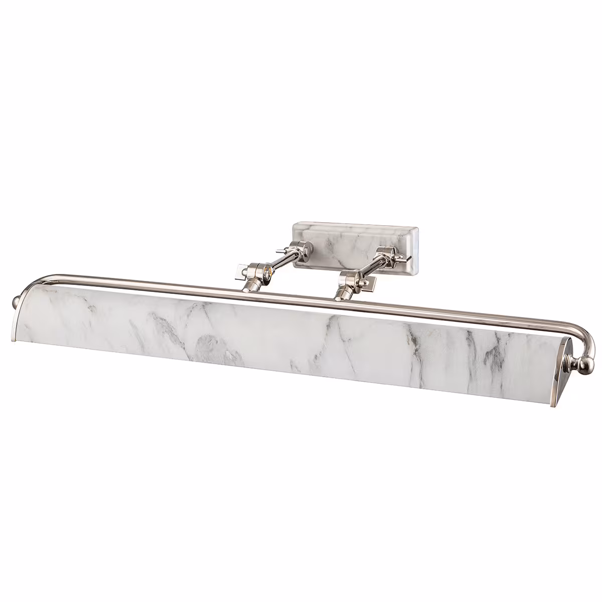 Elstead Lighting PICTURE LAMP Winchfield 12.7/70.3/31.8 cm, Nickel-colored